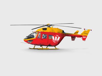 Running for Taranaki chopper