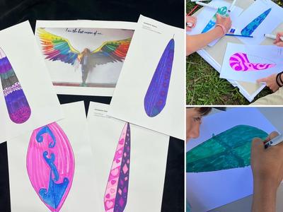 Get our Angel Wings on & stand proud