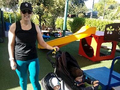 12km with a Double Pram for League 4 Life