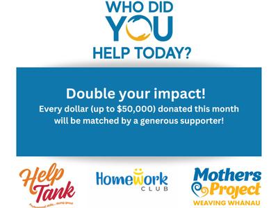 Help us to keep the helping happening!