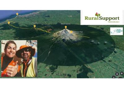 Okato Vets “Five Peaks Challenge” for Taranaki Rural Support Trust
