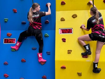 Climb in their Boots at BOUNCE