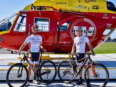 Matt and Ruperts Pioneer Mountain Bike Race Fundraiser for Canterbury West Coast Air Rescue Trust