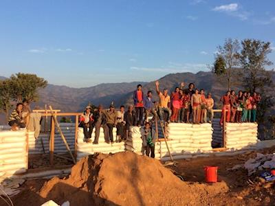 Nepal Earthbag School Rebuild Project