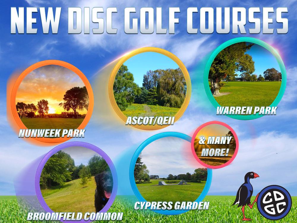 Christchurch Disc Golf Club Givealittle