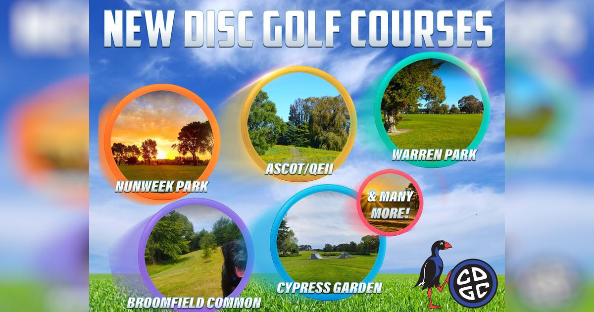 Christchurch Disc Golf Club Givealittle