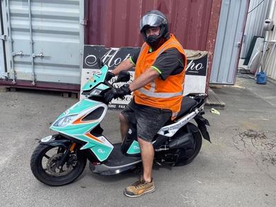 Scootering for moola