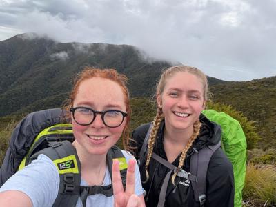 Albie Gals Laura and Libby!
