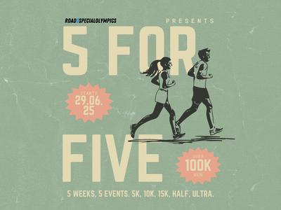 Running for Inclusion: 5 Races, 5 Weeks, 1 Goal. Get Special Olympics Auckland to the National Summer Games.