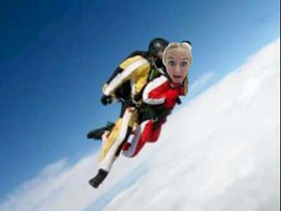Skydive in my undies? Why the heck not #yolo