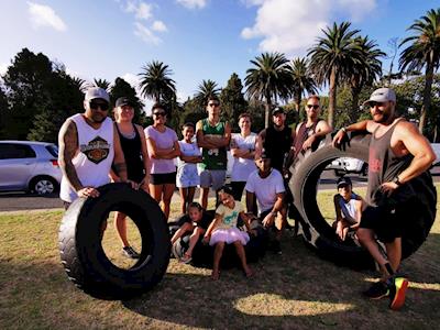 21km Tyre Flip for Charity