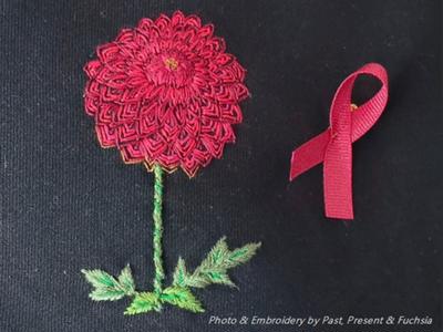 Healthcare Staff Raising Awareness for Multiple Myeloma
