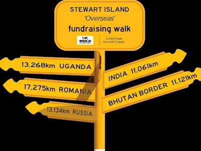 Orphans Aid Stewart Island Great Walk for a Great Cause