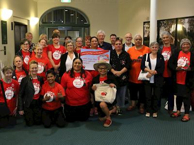 Support Living Wage Auckland at Round the Bays