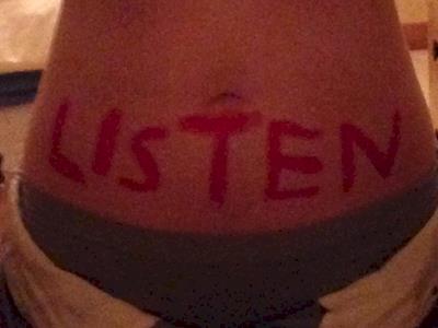 Listen to Survivors. Listen to Victims. 