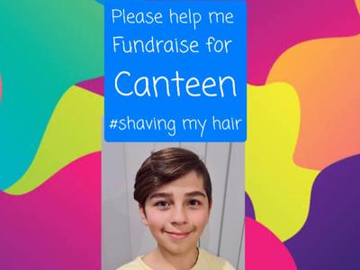 Boston's 'shave my hair' fundraiser for CanTeen