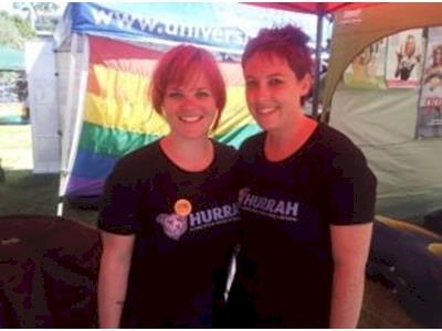 Ellen & Chloe run the Auckland Marathon