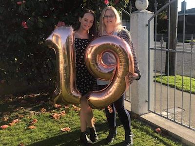 Kylie & Brianna drop for youth