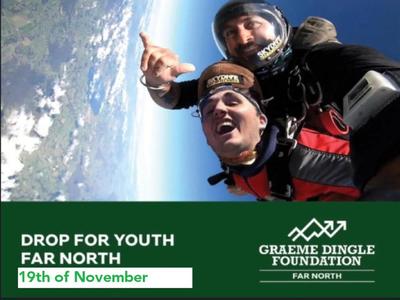 Alex Drops for Youth 2023 - Graeme Dingle Foundation