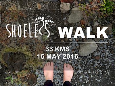 Shoeless Walk - 33 barefoot kms
