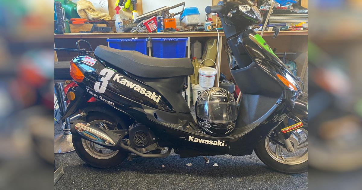 Napier Scooter Challange Givealittle