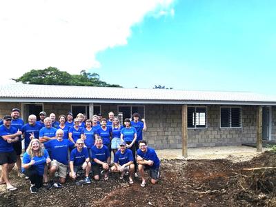 Help us build kids in Vanuatu 2 classrooms by sponsoring a concrete block. 2,000 blocks at $5 each.