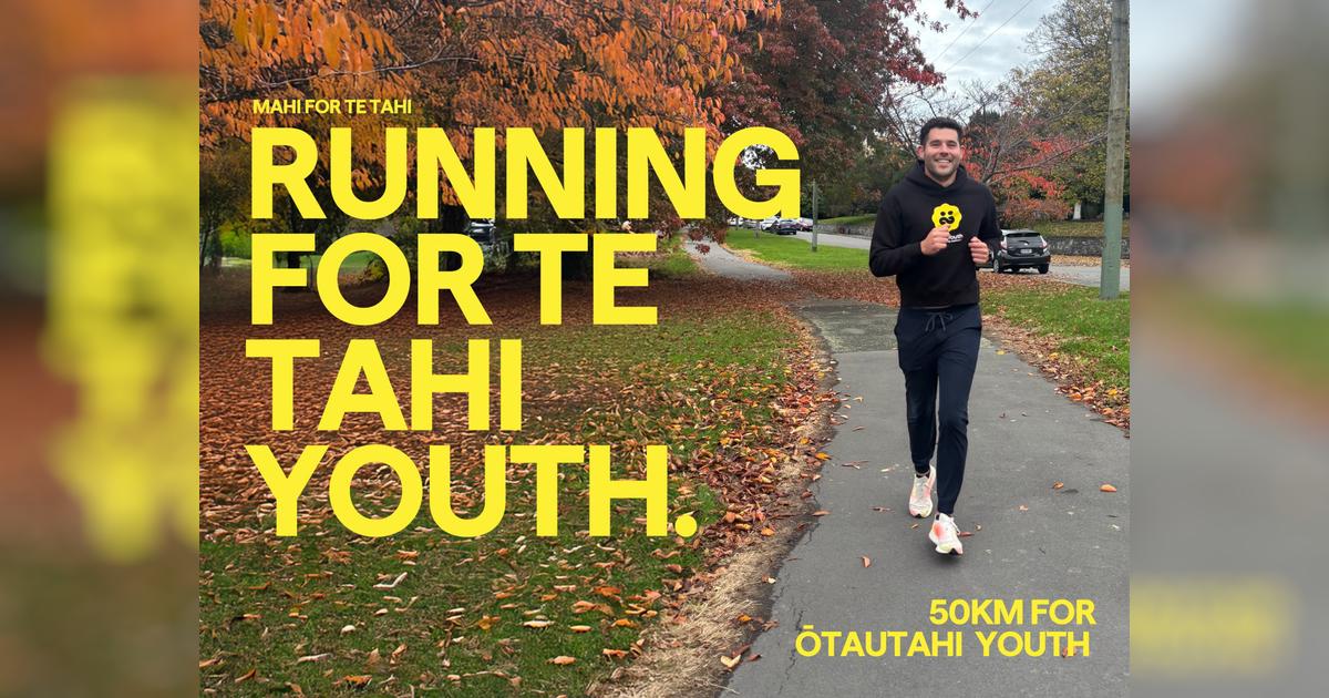 Running for Te Tahi Youth - Givealittle