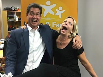 Chris and Kim Dance for Charity