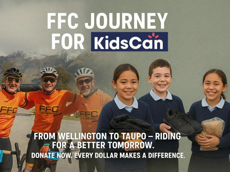 FFC - riding for KidsCan 2026 - Questions - Givealittle