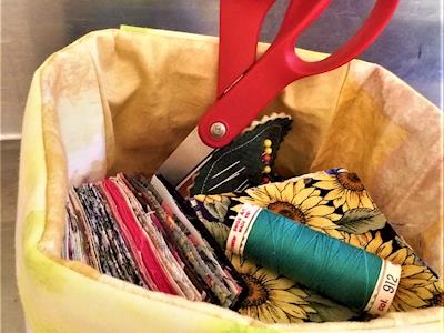 Sending  sewing supplies in the Wairarapa Community