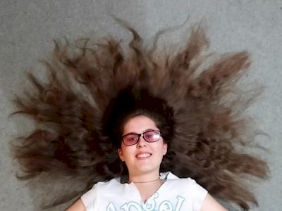 Meg's Head Shave for CanTeen