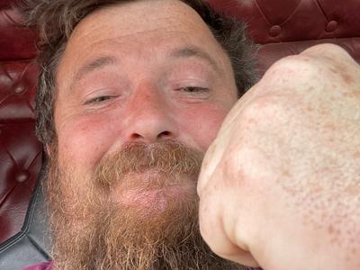 Taking punches for money 💴