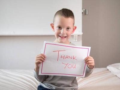 Jibril, Caleb and Luca are running to help sick children in New Zealand