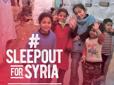 Sleeping Out For Syria