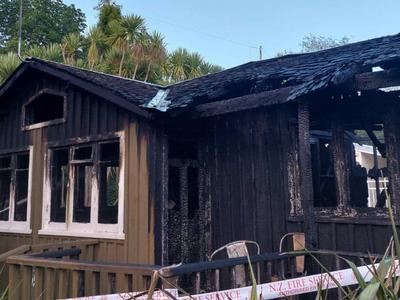 Rainbow Youth Tauranga Drop-in Centre Burnt Down in a suspicious fire