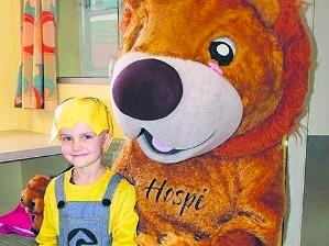 I'm shaving my head in support of Saoirse Gaffney