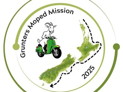 Fundraising for Grunter`s Moped Mission