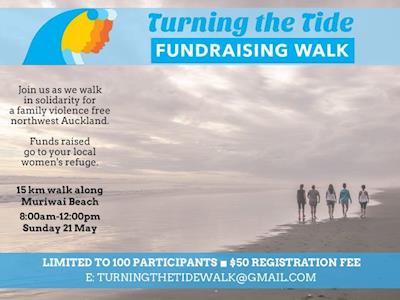 Support me as I take part in the Turning The Tide Fundraising Walk and show your solidarity for a family violence free northwest