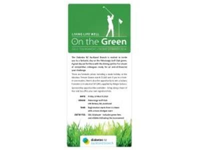 DNZAB Living Life Well On the Green Golf Tournament